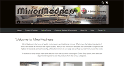 Desktop Screenshot of mirrormadness.co.uk